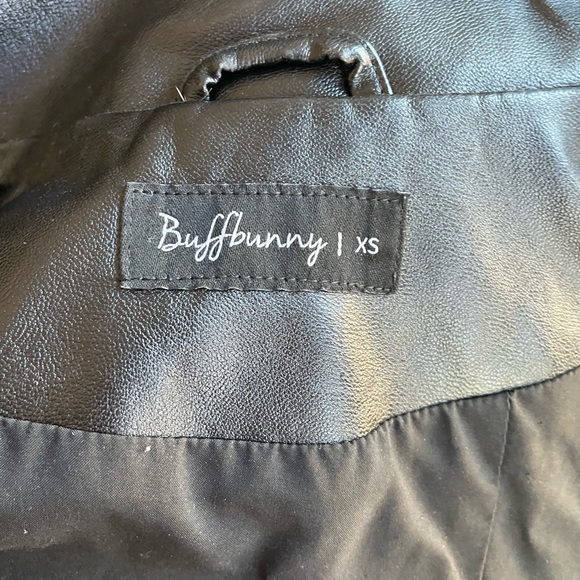 Buff bunny leather jacket - Picture 6 of 7
